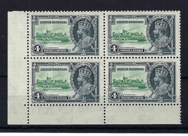 Image of British Honduras/Belize SG 144/144a UMM British Commonwealth Stamp